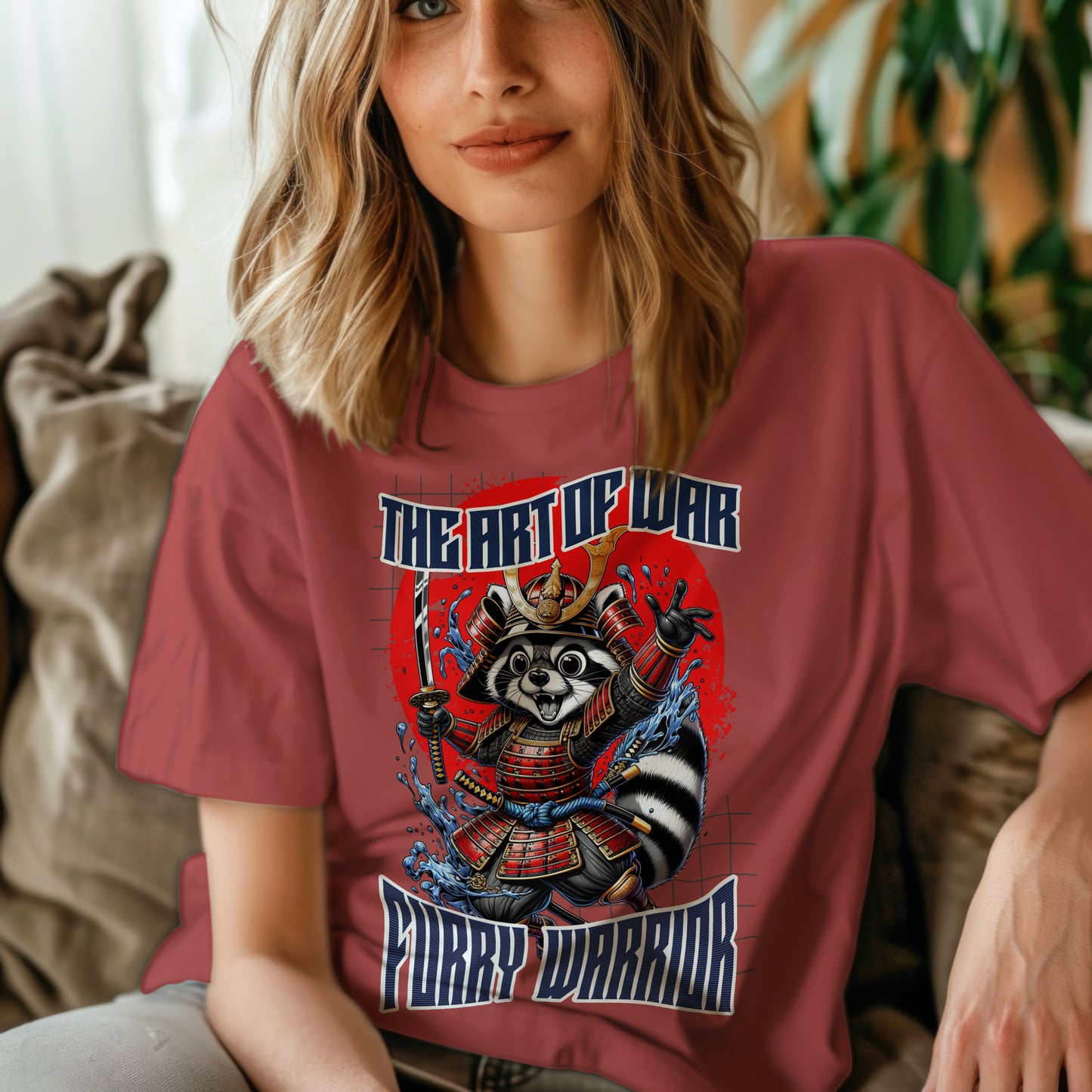 Art of War Furry Warrior Tee