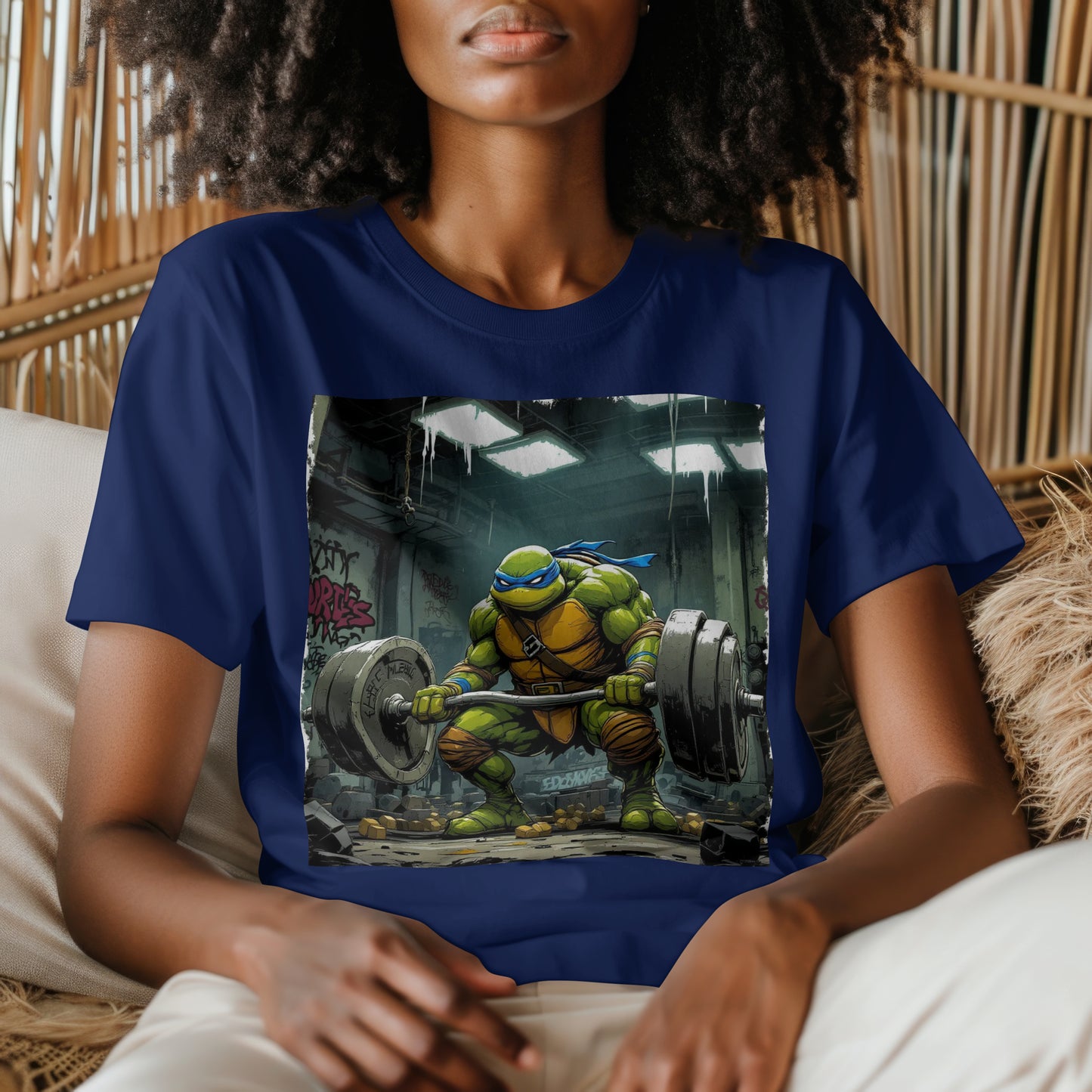 Lifting Turtle Tee