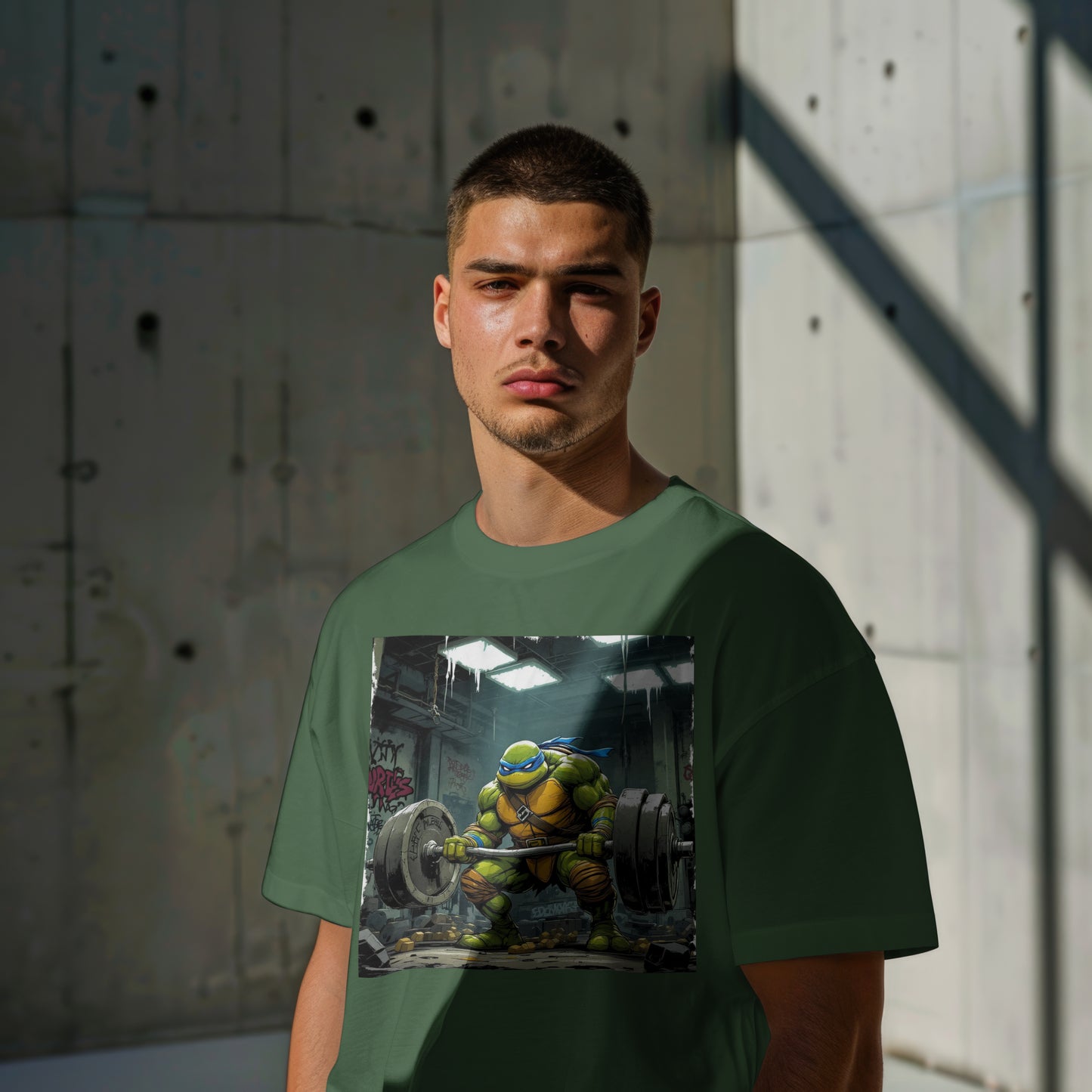 Lifting Turtle Tee
