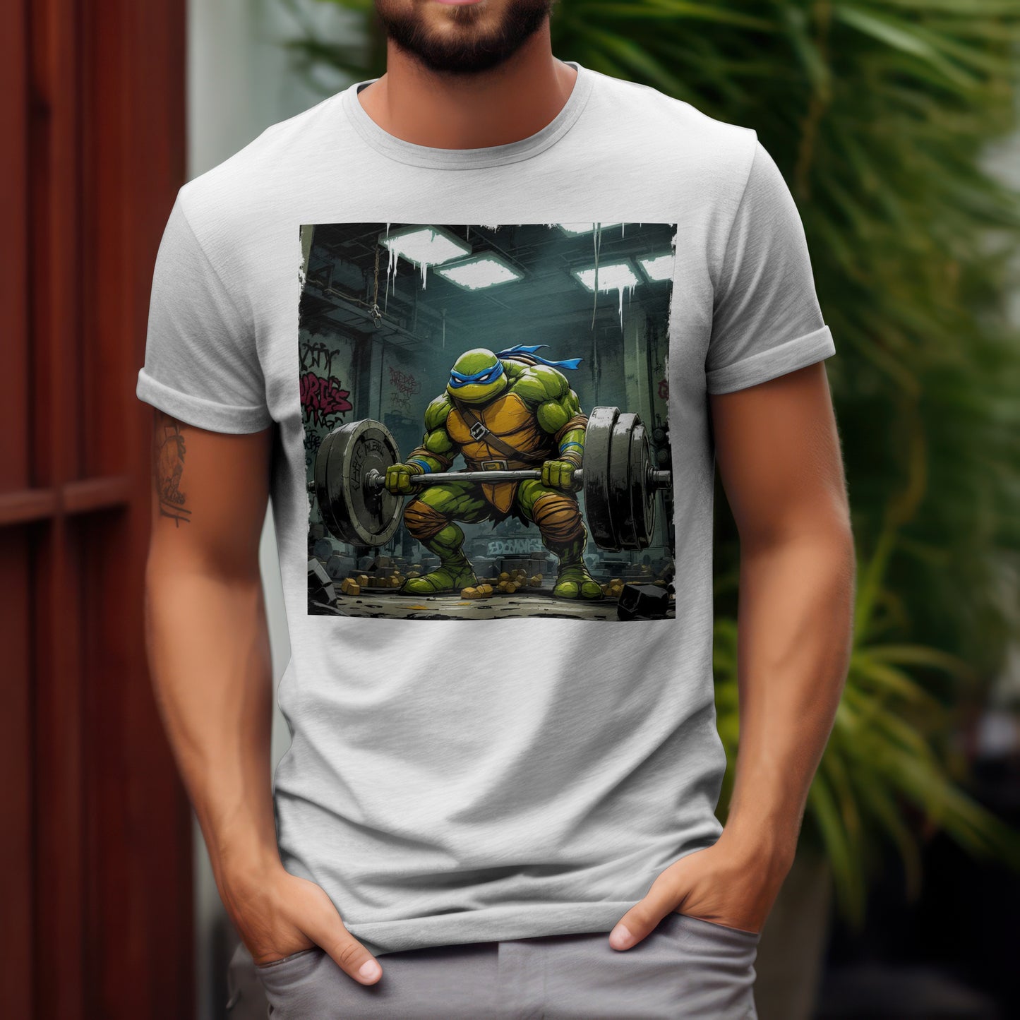 Lifting Turtle Tee