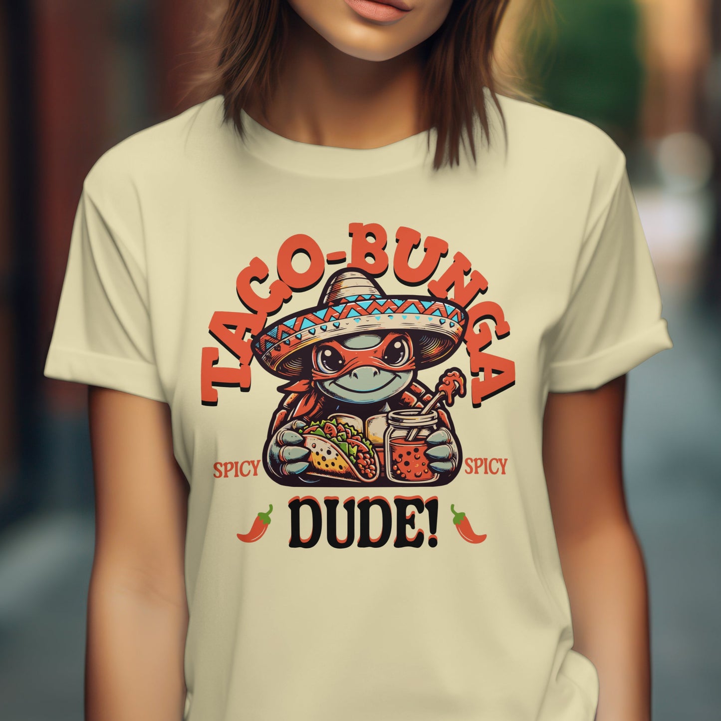 Taco-Bunga Dude! Tee