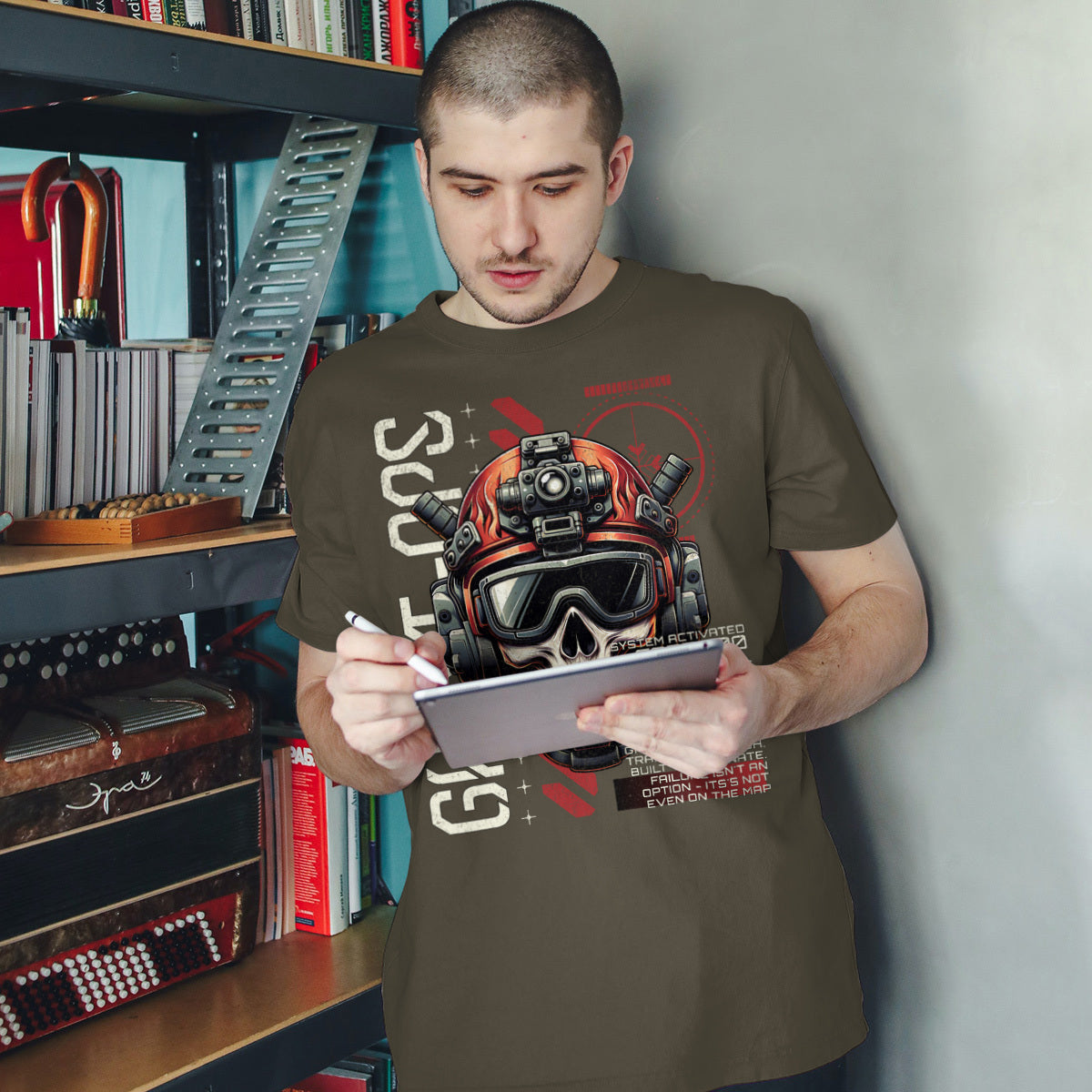 Ghost-Ops Skull Tee