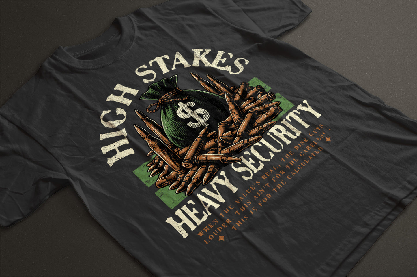 High Stakes Heavy Security Tee