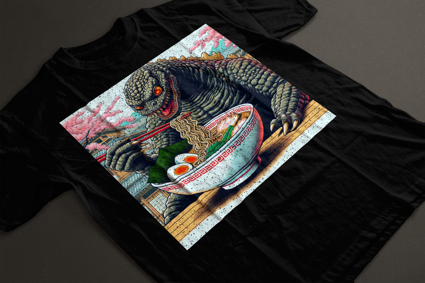 Godzilla Ramen Tee
