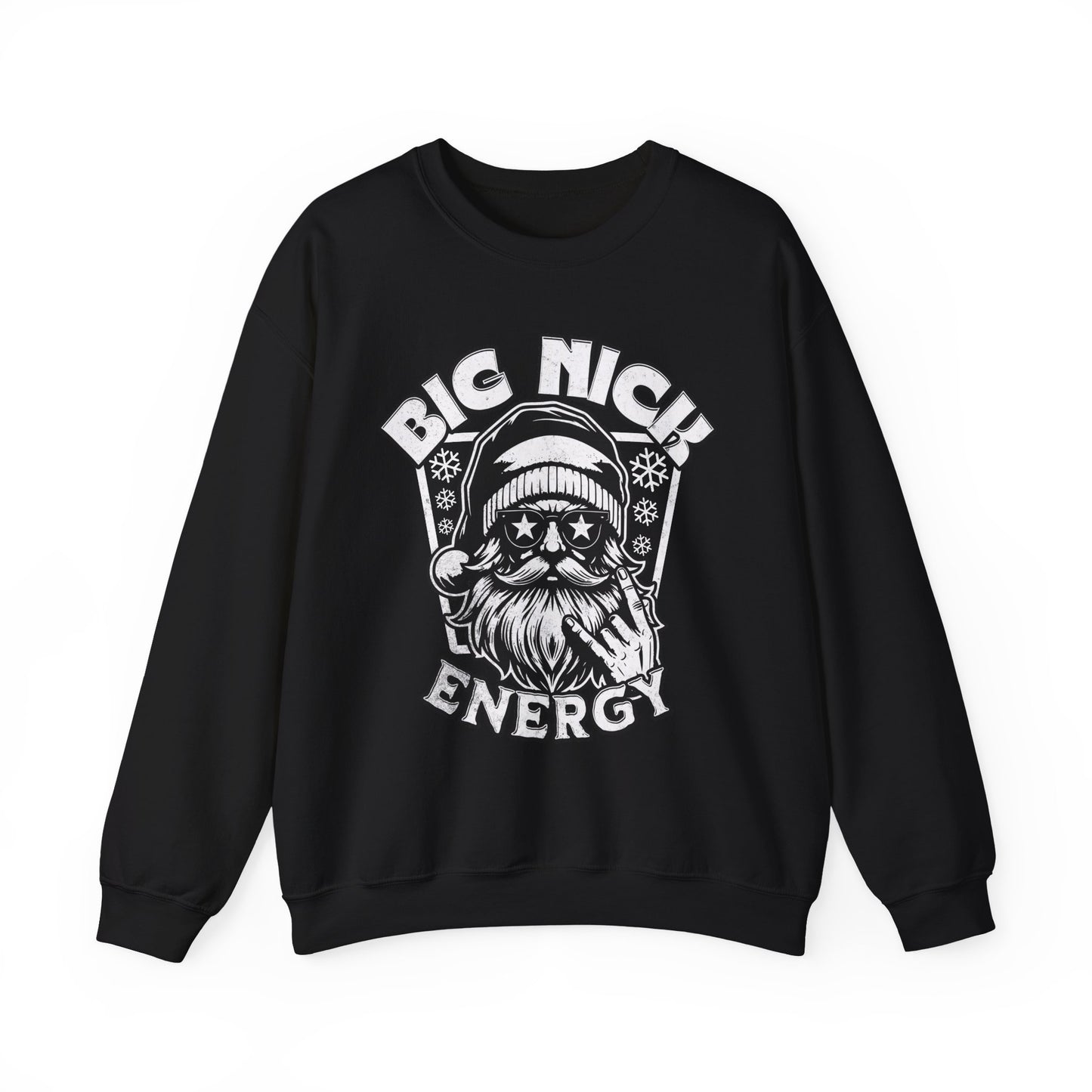 Big Nick Energy Christmas Sweatshirt | Trendy Retro Holiday Sweatshirt