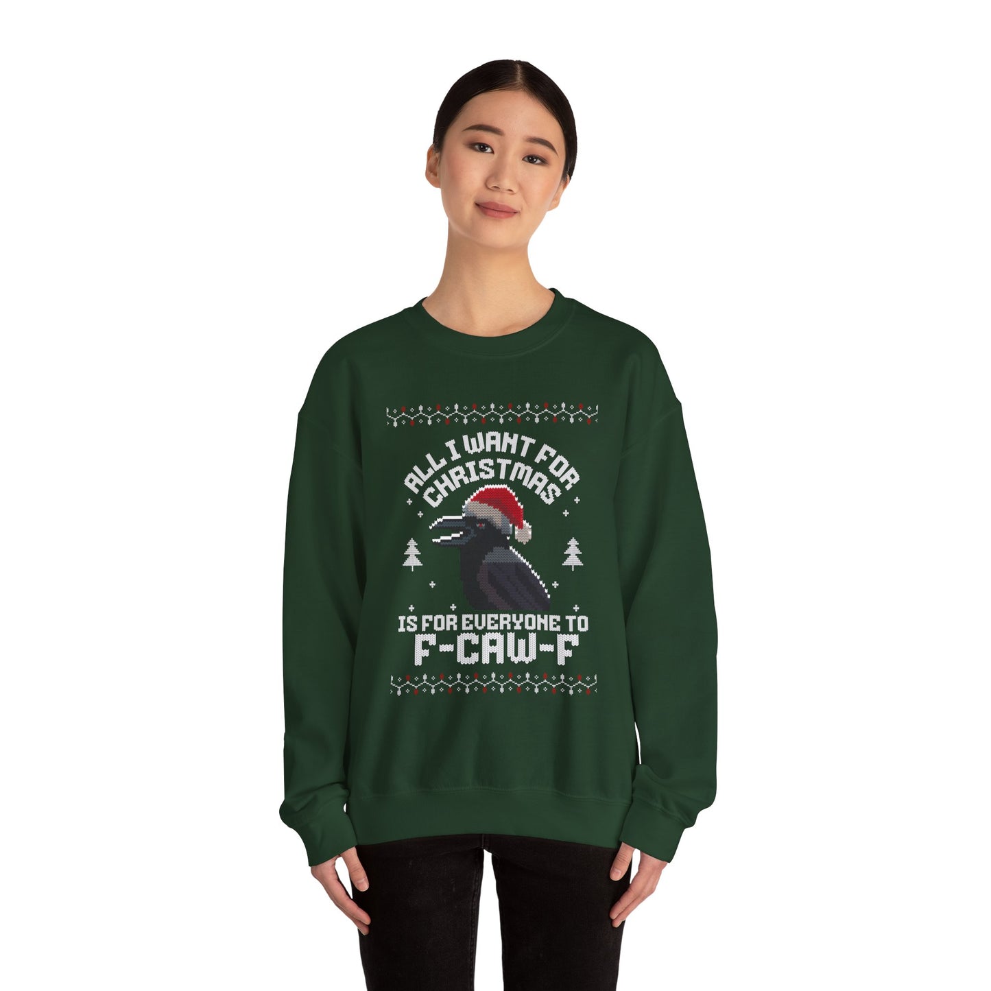 All I Want for Christmas | Holiday Apparel | Ugly Sweater | Christmas Humor Sweatshirt