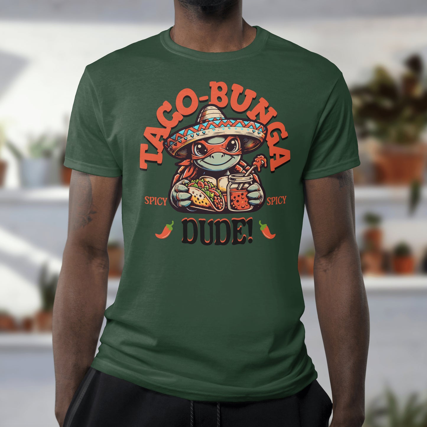 Taco-Bunga Dude! Tee