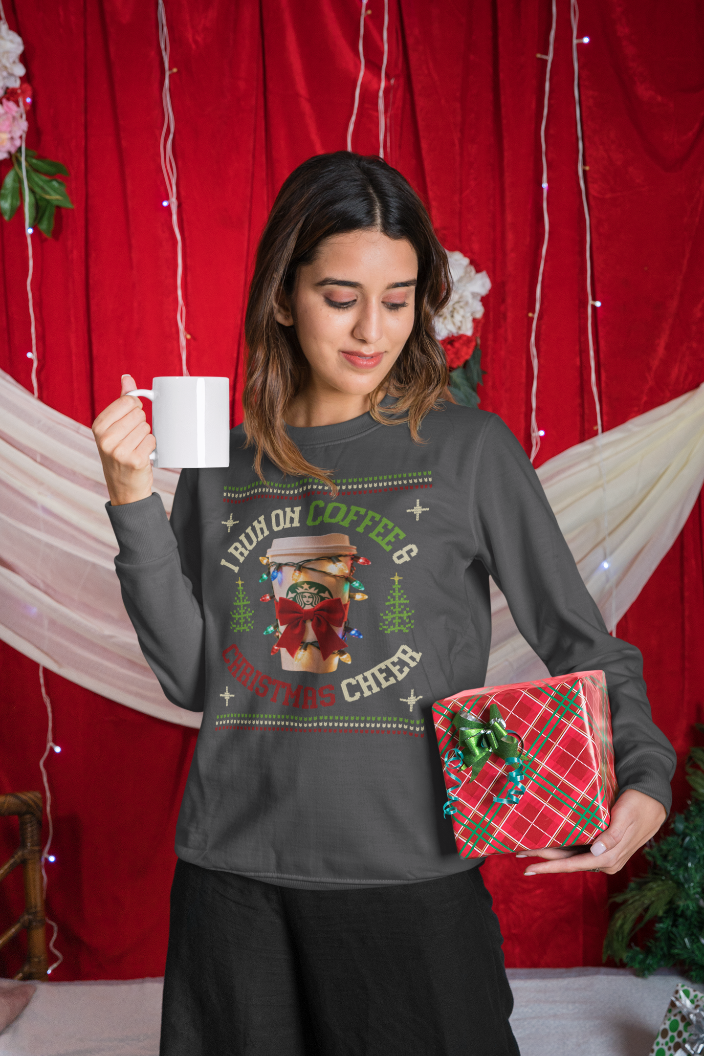 I Run on Coffee & Christmas Cheer