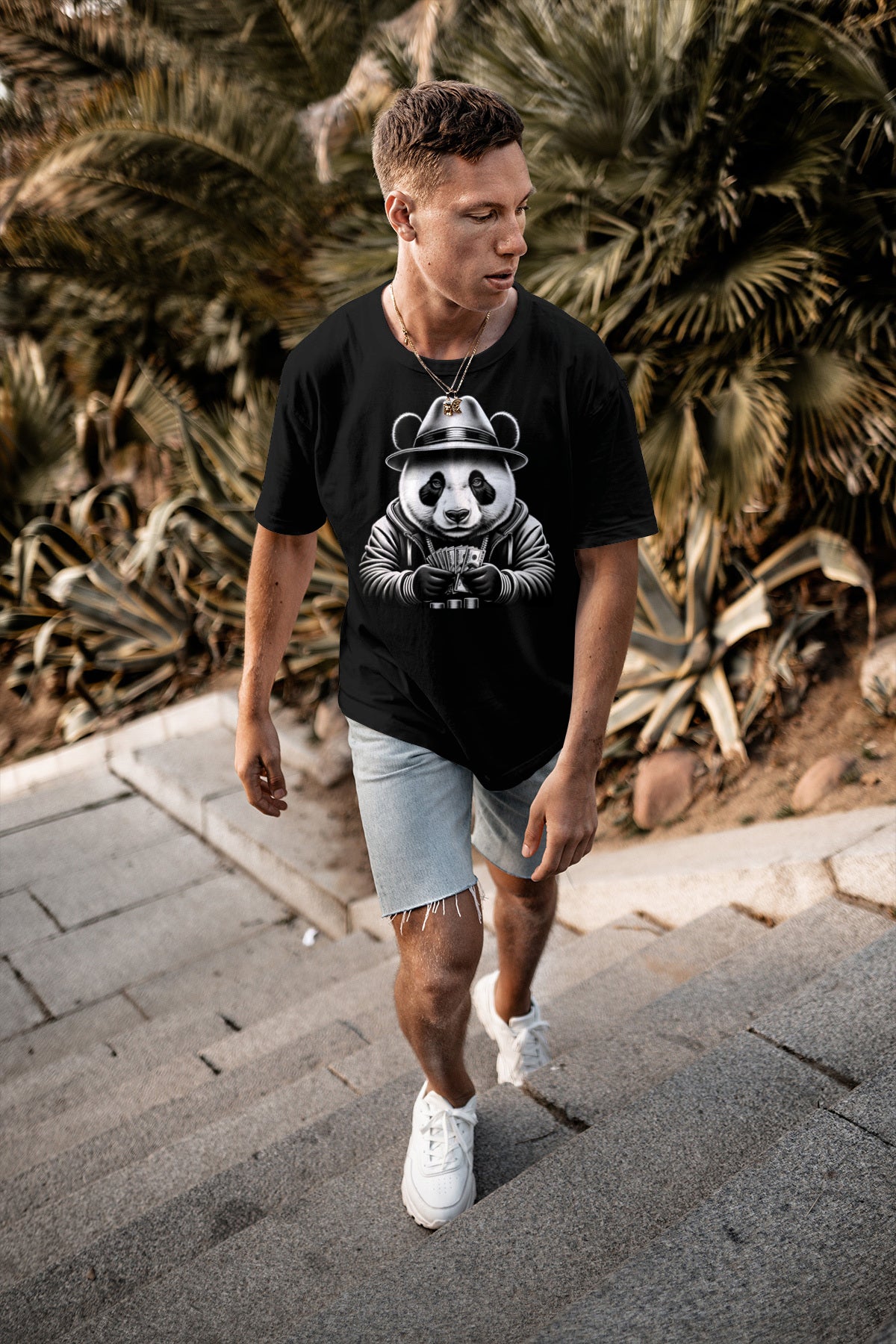 High Stakes Panda Tee