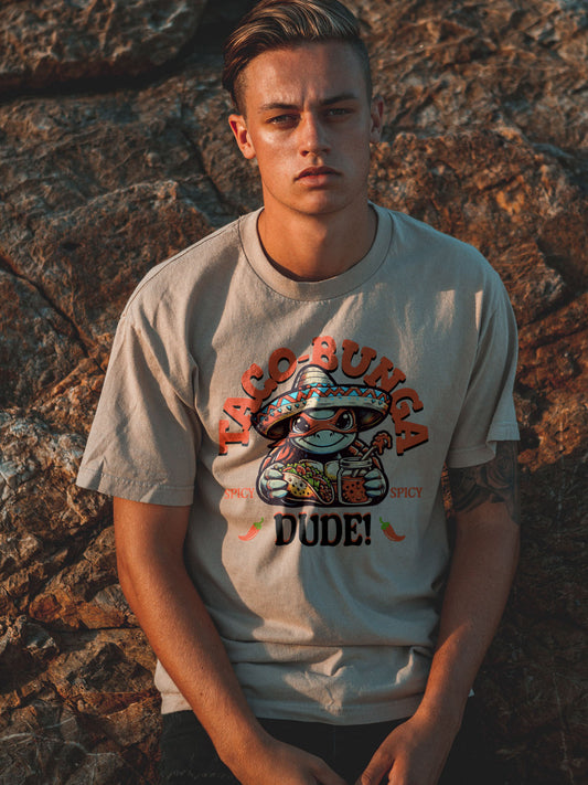 Taco-Bunga Dude! Tee