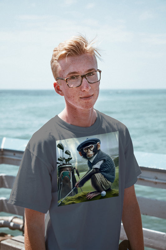 Monkey on the Green Tee