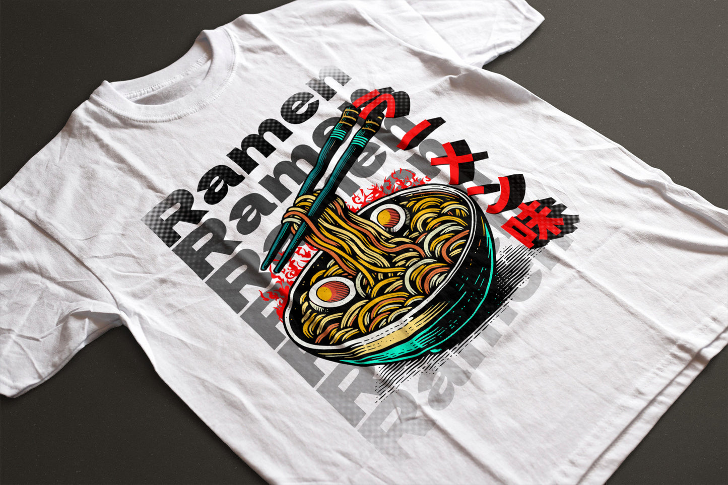 Ramen On Repeat Tee