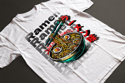 Ramen On Repeat Tee
