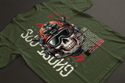 Ghost-Ops Skull Tee